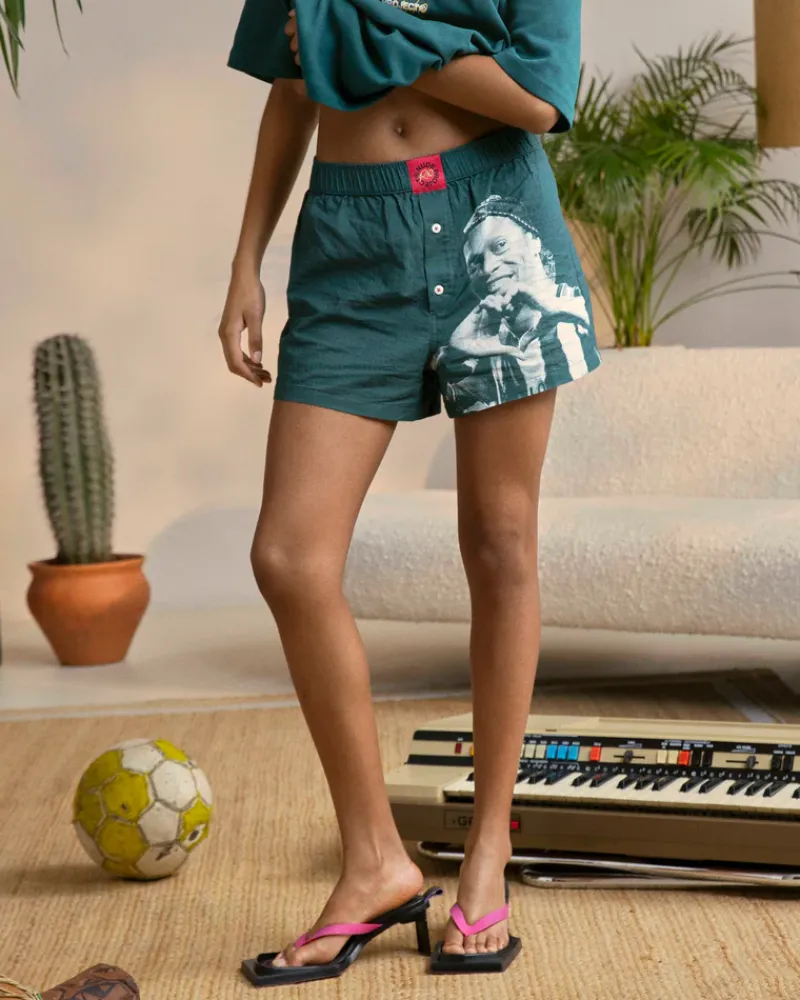 Nude Project Heart Boxer Green Discount