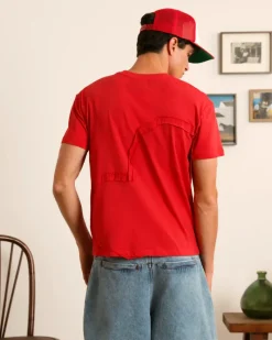 Nude Project Heart Slim Tee Red Online