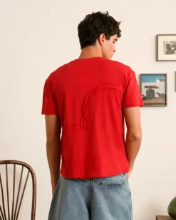 Nude Project Heart Slim Tee Red Online