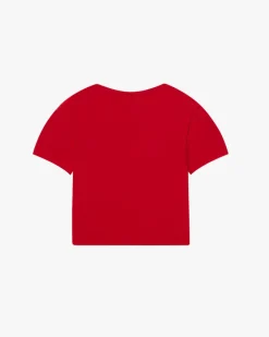 Nude Project Hearts Tee Red New