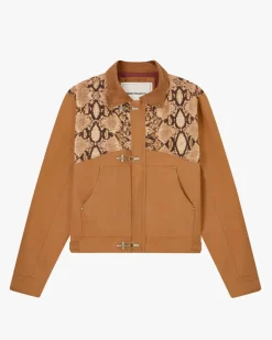 Nude Project Heavy Canvas Trucker Jacket Animalie Outlet