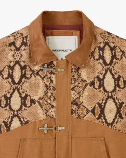 Nude Project Heavy Canvas Trucker Jacket Animalie Outlet