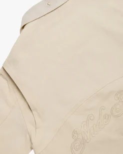 Nude Project Heavy Canvas Trucker Jacket Offwhite
