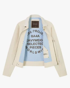 Nude Project Heavy Canvas Trucker Jacket Offwhite