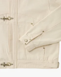 Nude Project Heavy Canvas Trucker Jacket Offwhite