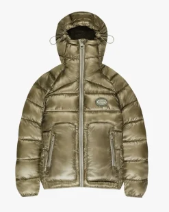 Nude Project Iconic Puffer Jacket Olive Green Outlet