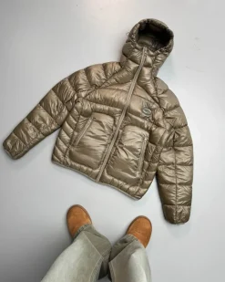 Nude Project Iconic Puffer Jacket Olive Green Outlet