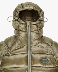 Nude Project Iconic Puffer Jacket Olive Green Outlet