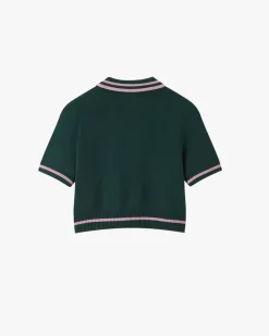 Nude Project Jersey Bacuri Polo Verde Hot