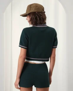 Nude Project Jersey Bacuri Polo Verde Hot