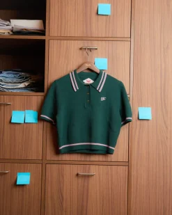 Nude Project Jersey Bacuri Polo Verde Hot