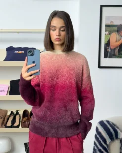 Nude Project Jersey Gradient Cozy Rojo Clearance