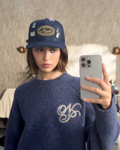Nude Project Jersey Le Marais Azul Marino Online