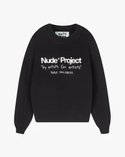 Nude Project Jersey Liqueza Negro Discount