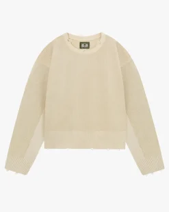 Nude Project Jersey Perfect Crop Blanco Online