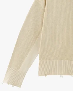Nude Project Jersey Perfect Crop Blanco Online