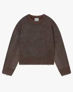 Nude Project Jersey Perfect Crop Marrón Outlet