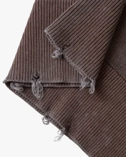 Nude Project Jersey Perfect Crop Marrón Outlet