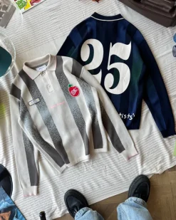 Nude Project Jersey Polo Vizcaya Football Gris Hot