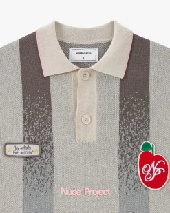 Nude Project Jersey Polo Vizcaya Football Gris Hot