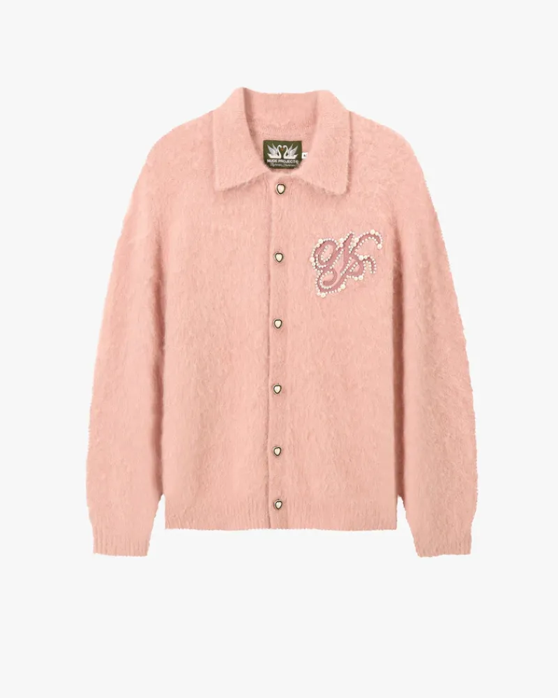 Nude Project Jersey Premium Alpaca Button Up Hot