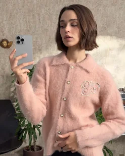 Nude Project Jersey Premium Alpaca Button Up Hot