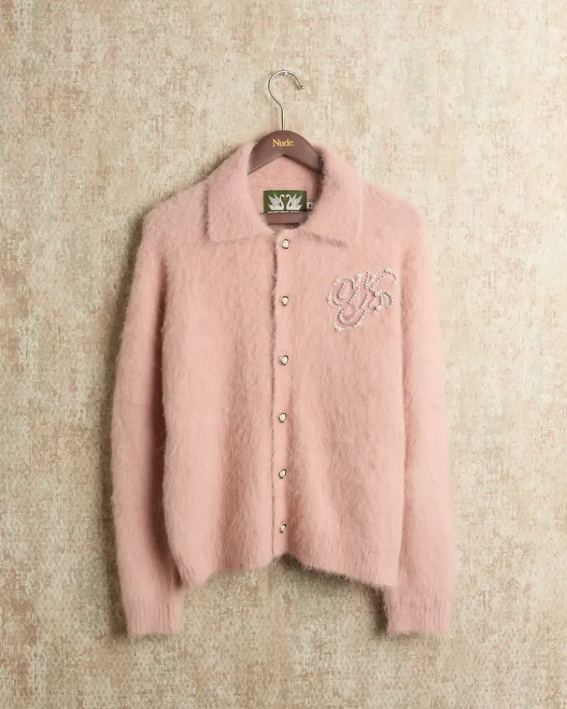 Nude Project Jersey Premium Alpaca Button Up Hot