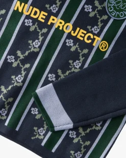 Nude Project Jersey Rosel Football Polo Azul Marino Online