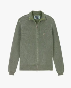Nude Project Jersey Shady Con Cremallera Verde Sale