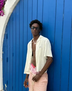 Nude Project Kimchi Resort Shirt Off-White Outlet