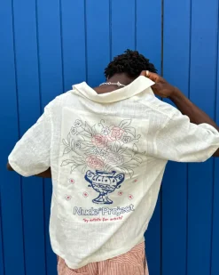 Nude Project Kimchi Resort Shirt Off-White Outlet