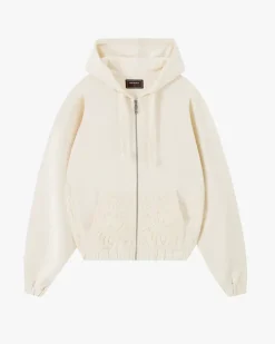 Nude Project Lace Zip-Up Hoodie Discount