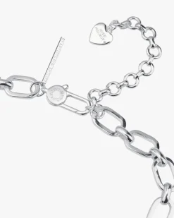 Nude Project Letter Chain Silver Discount