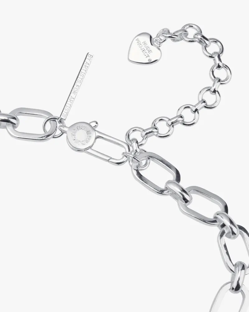 Nude Project Letter Chain Silver Discount