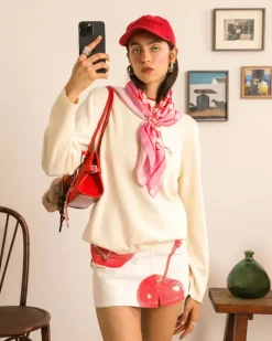Nude Project Liqueza Knit Marshmallow New