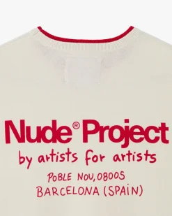 Nude Project Liqueza Knit Marshmallow New