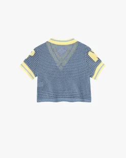 Nude Project Mesh Tee Blue Online