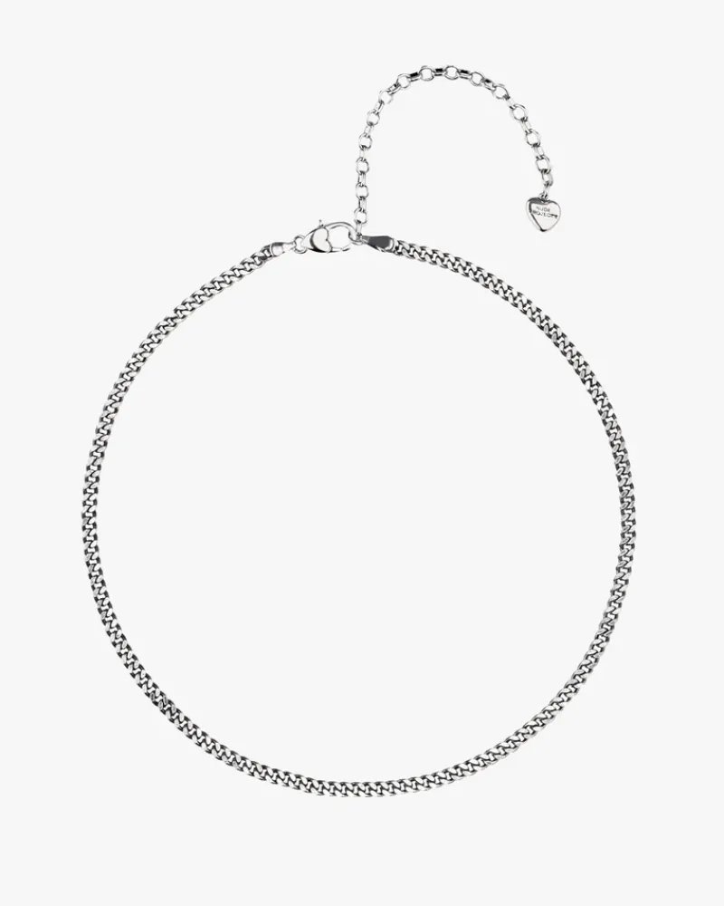 Nude Project Minicuban Necklace Silver Best