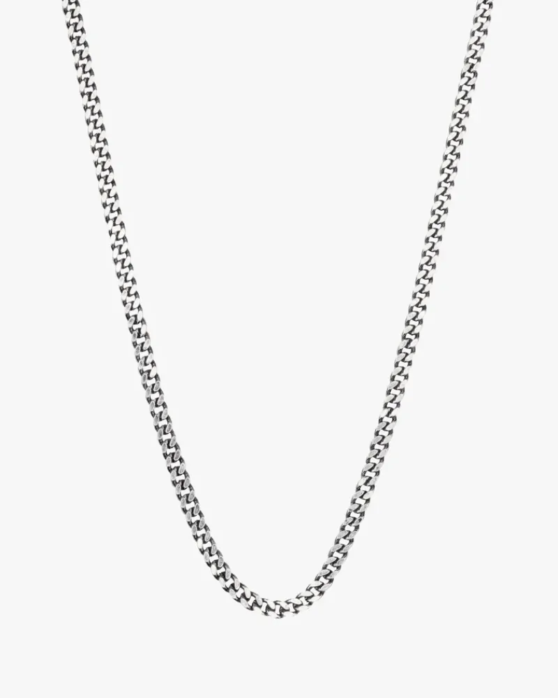 Nude Project Minicuban Necklace Silver Best