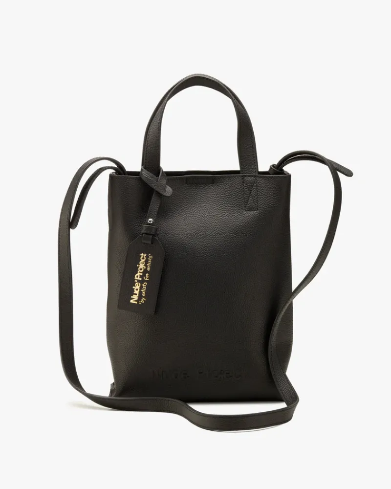Nude Project Minimal Leather Bag Black Best