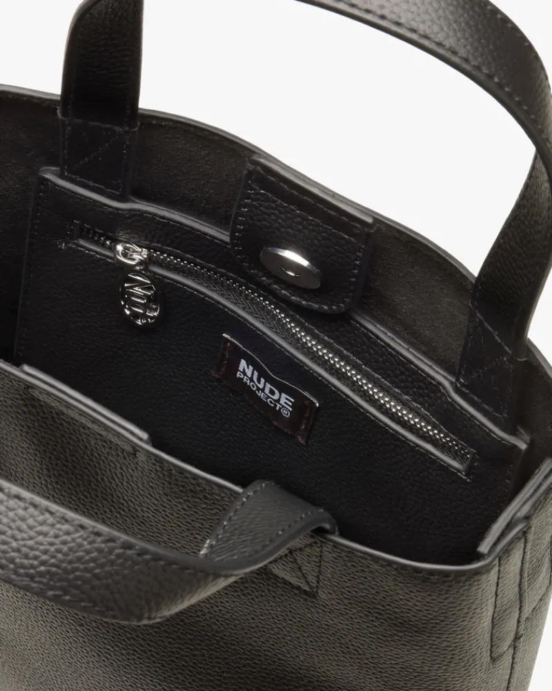 Nude Project Minimal Leather Bag Black Best