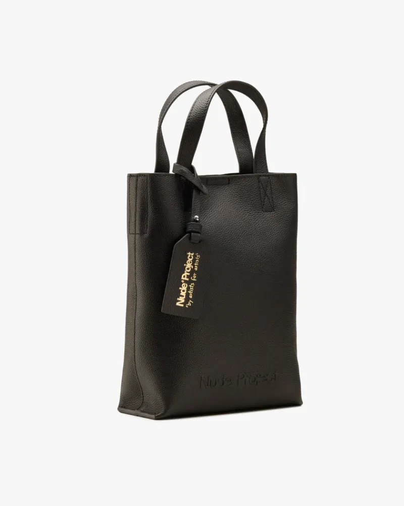 Nude Project Minimal Leather Bag Black Best