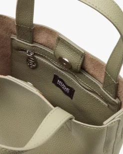 Nude Project Minimal Leather Bag Olive Sale