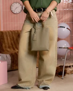 Nude Project Minimal Leather Bag Olive Sale