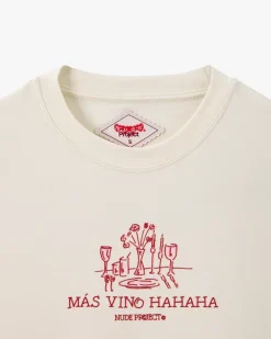 Nude Project Más Vino Tee Cru Online