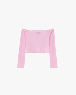 Nude Project Not Your Baby Top Pink New