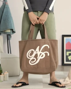 Nude Project NP Tote Bag Brown New