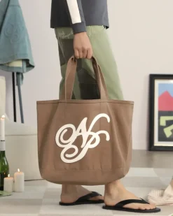 Nude Project NP Tote Bag Brown New