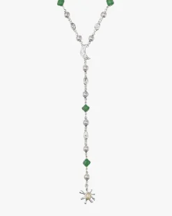 Nude Project Orilla Silver Necklace New