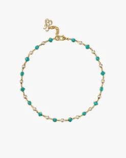 Nude Project Palmas Necklace Blue
